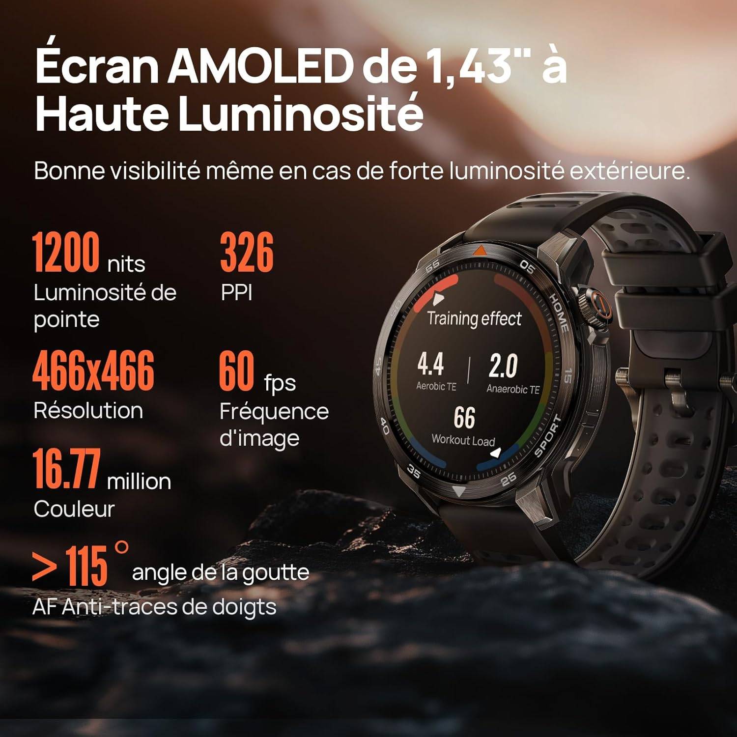 Mibro GS Pro 2 - Smartwatch AMOLED 1200 nits | 5ATM | GPS Avancée Mibro GS Pro 2 - Smartwatch AMOLED 1200 nits | 5ATM | GPS Avancée – Image 10