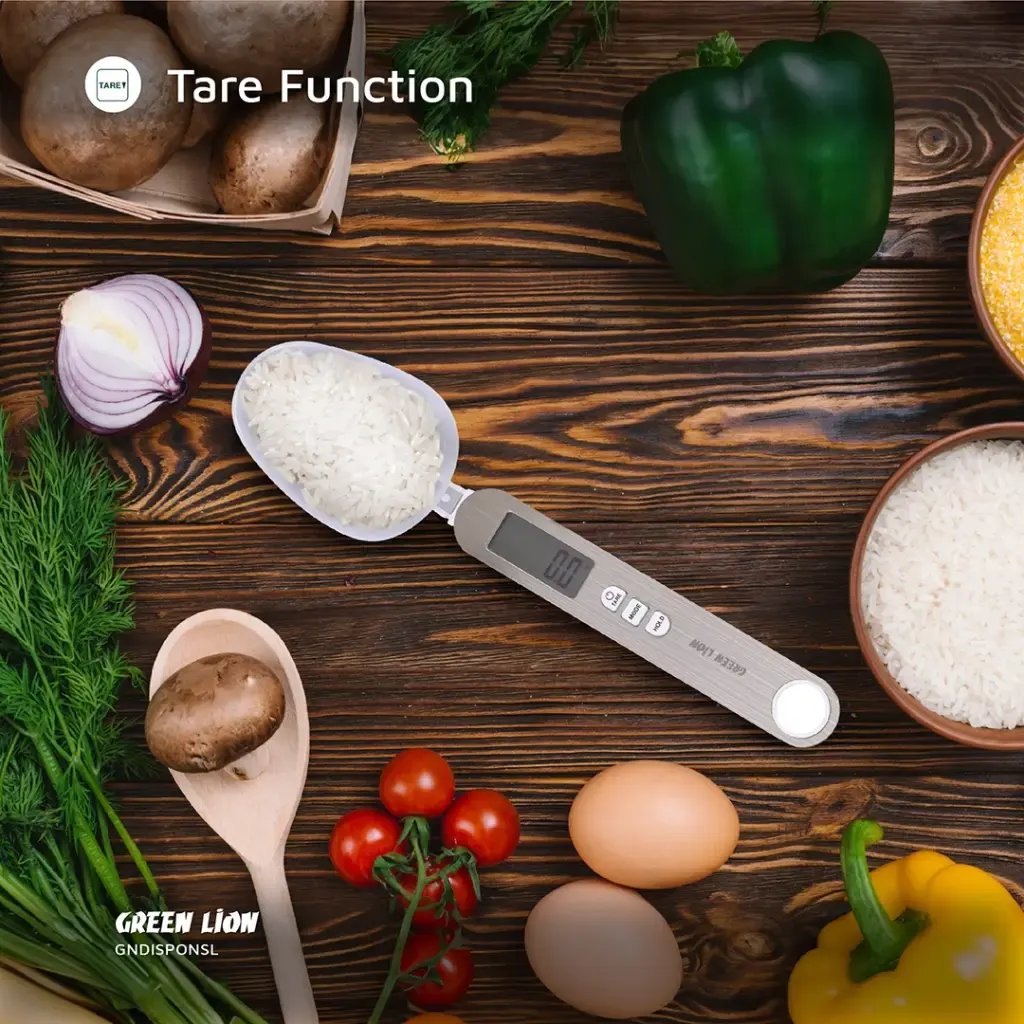 Green Lion Digital – Cuillère Doseuse & Balance Digitale Précise 0.1 g avec Écran LCD Green Lion Digital – Cuillère Doseuse & Balance Digitale Précise 0.1 g avec Écran LCD – Image 4