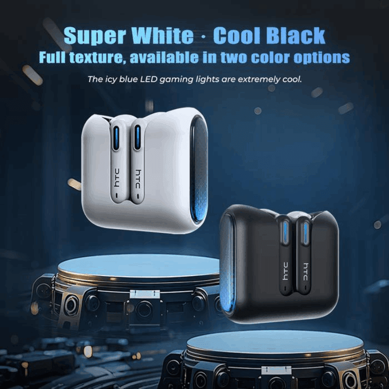 HTC NE49 – Écouteurs Bluetooth 6.0 avec Traduction IA + Mode Gaming HTC NE49 – Écouteurs Bluetooth 6.0 avec Traduction IA + Mode Gaming – Image 9