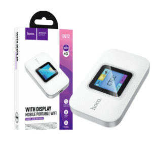 HOCO DQ12 – Routeur WiFi Portable 4G LTE 150 Mbps | Batterie 3000 mAh | Écran intégré