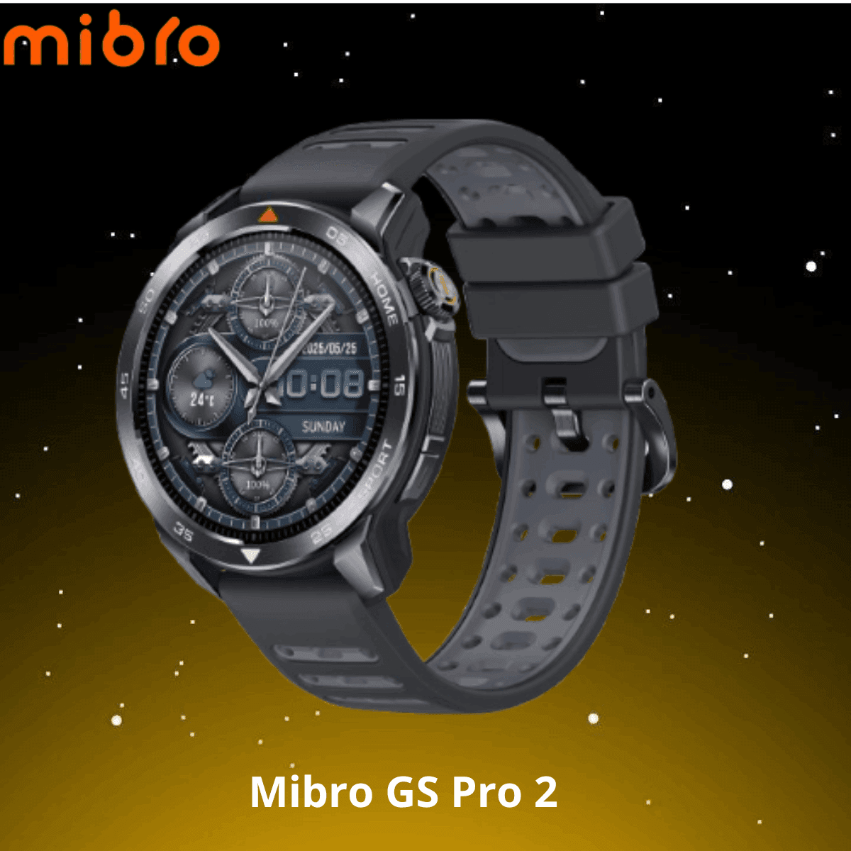 Mibro GS Pro 2 - Smartwatch AMOLED 1200 nits | 5ATM | GPS Avancée Mibro GS Pro 2 - Smartwatch AMOLED 1200 nits | 5ATM | GPS Avancée – Image 3