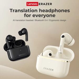 Lenovo ERAZER XT89 PRO – Écouteurs Bluetooth 5.4 | Traduction IA & Mode Gaming