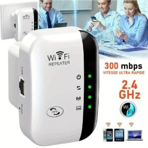 Amplificateur & Répéteur de Signal WiFi 300 Mbps