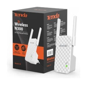 Tenda A9 N300 – Répéteur Wi-Fi 300Mbps avec Mode Point d’Accès & Port Ethernet 100Mbps