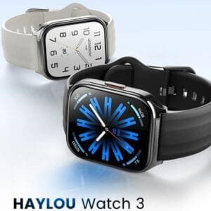 HAYLOU WATCH 3 – Smartwatch AMOLED 1.85’’ | 1ATM | 15 Jours d'Autonomie