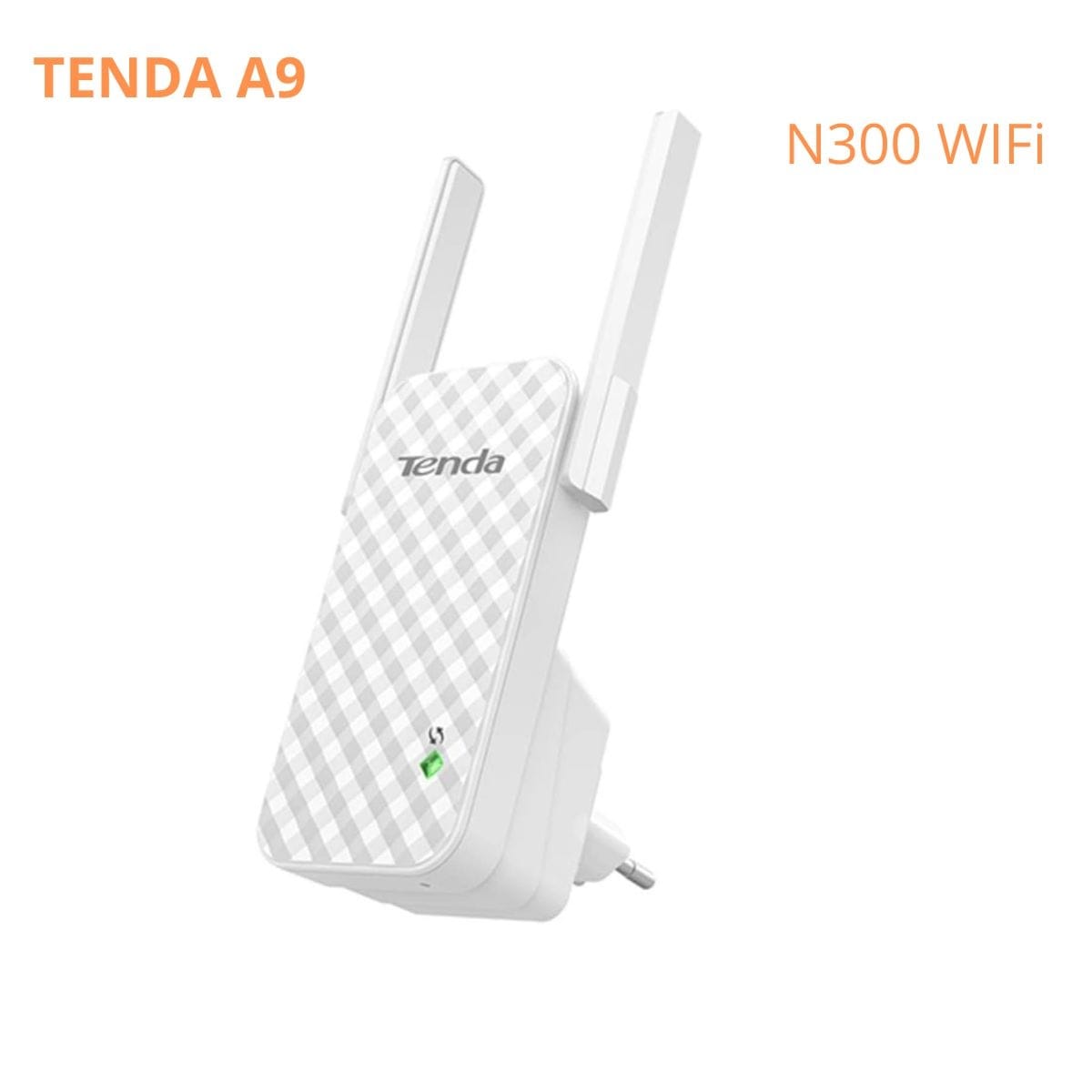 Tenda A9 N300 – Répéteur Wi-Fi 300Mbps avec Mode Point d’Accès & Port Ethernet 100Mbps Tenda A9 N300 – Répéteur Wi-Fi 300Mbps avec Mode Point d’Accès & Port Ethernet 100Mbps – Image 3