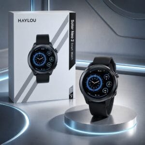 HAYLOU Solar Neo 2 – Smartwatch AMOLED 1.43” AOD avec Bluetooth 5.4