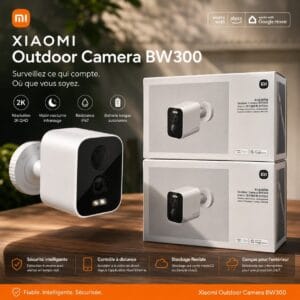 Xiaomi Outdoor Camera BW300 – Caméra de Surveillance 2K Ultra HD, AI & Batterie 4900 mAh