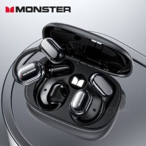 Monster Open Free AC100 – Écouteurs Bluetooth 6.0 | Dual Mode Gaming/Music