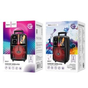 HOCO BS37 Dancer – Enceinte Bluetooth Portable avec Microphone Filaire