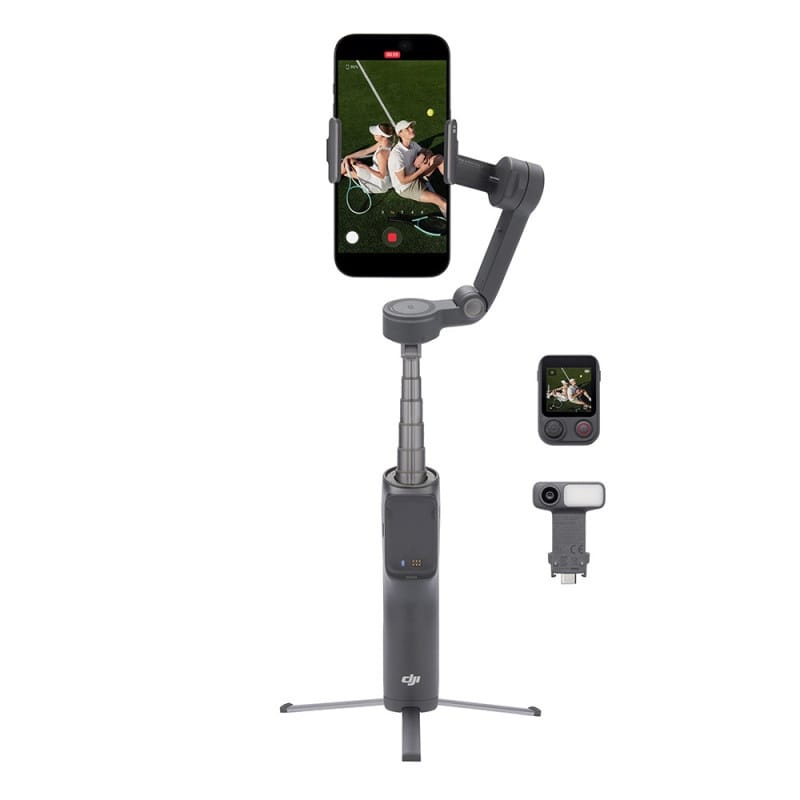 DJI Osmo Mobile 8P – Stabilisateur Smartphone 3 Axes avec ActiveTrack 8.0,Télécommande & FrameTap DJI Osmo Mobile 8P – Stabilisateur Smartphone 3 Axes avec ActiveTrack 8.0,Télécommande & FrameTap – Image 5