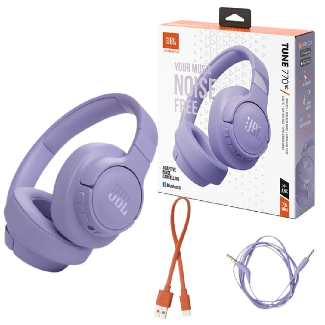JBL Tune 770NC – Casque Bluetooth avec Son Pure Bass JBL | ANC Adaptatif | Autonomie 70h JBL Tune 770NC – Casque Bluetooth avec Son Pure Bass JBL | ANC Adaptatif | Autonomie 70h – Image 13