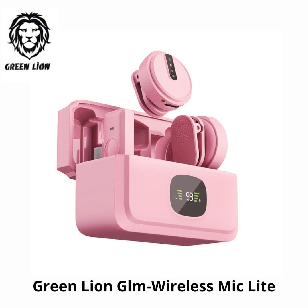 Green Lion GLM-Wireless Mic Lite – Double Microphone Sans Fil USB-C, Lightning et Jack 3,5 mm Green Lion GLM-Wireless Mic Lite – Double Microphone Sans Fil USB-C, Lightning et Jack 3,5 mm – Image 10