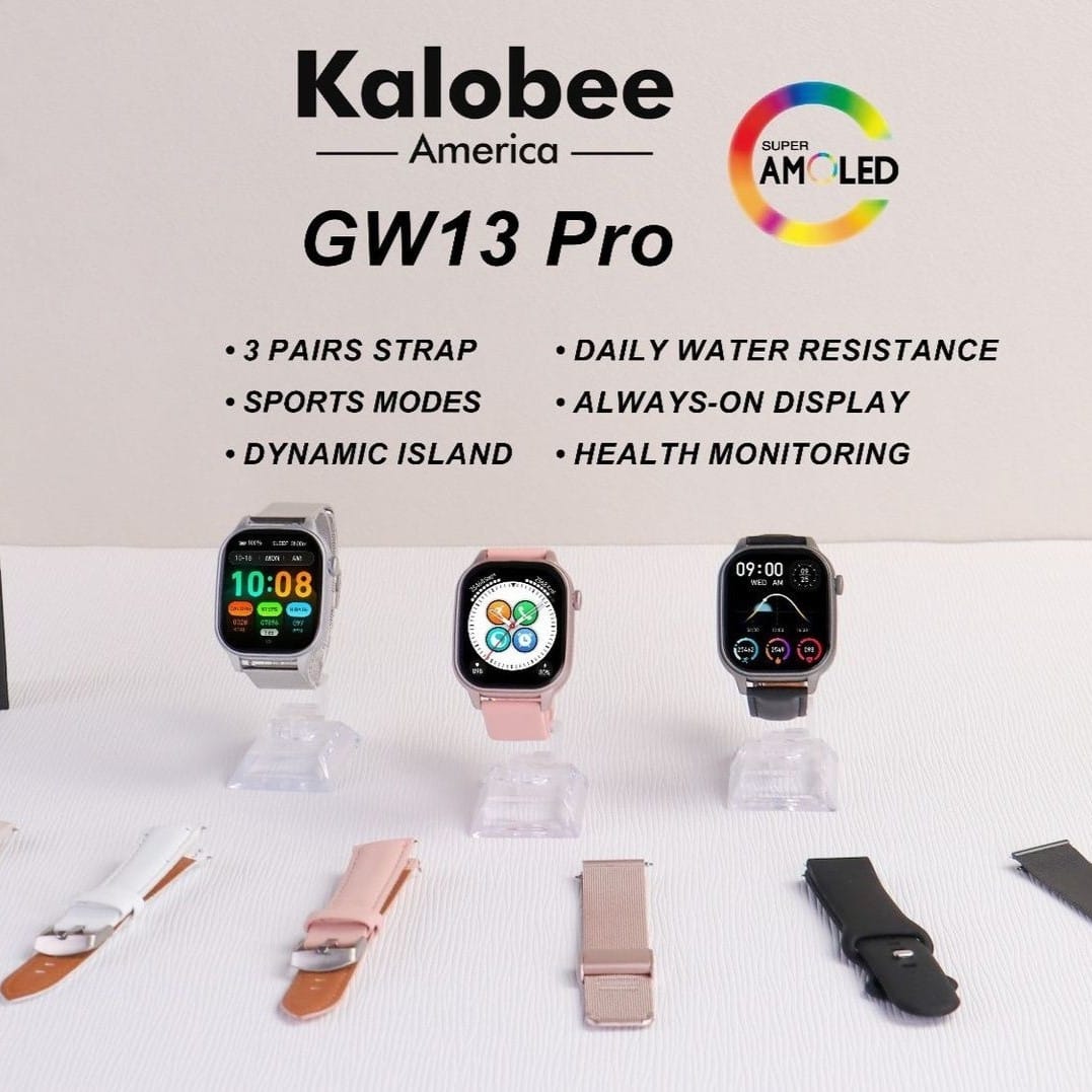 KALOBEE GW13 PRO – Smartwatch Écran AMOLED TFT 1,88" IP67 avec Appels Bluetooth KALOBEE GW13 PRO – Smartwatch Écran AMOLED TFT 1,88" IP67 avec Appels Bluetooth – Image 2