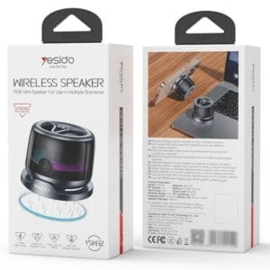 YESIDO YSW32 – Mini Baffle Bluetooth Magnétique 3W RGB & TWS