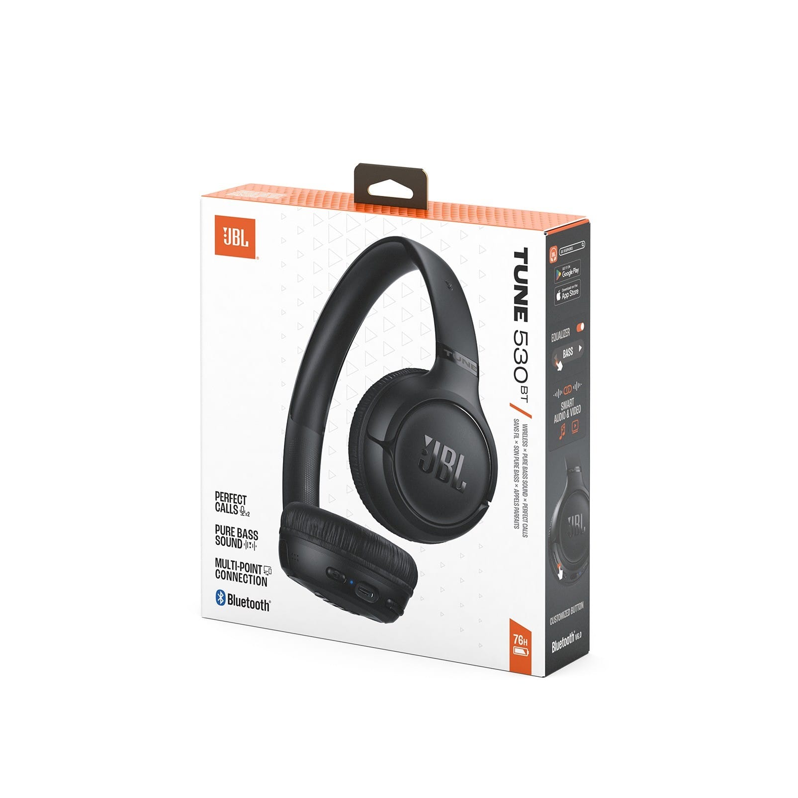 JBL Tune 530BT – Casque Bluetooth 6.0 Pure Bass avec 76H d’Autonomie & Appels HD JBL Tune 530BT – Casque Bluetooth 6.0 Pure Bass avec 76H d’Autonomie & Appels HD – Image 4