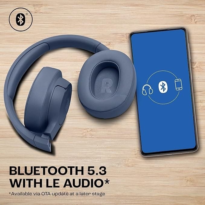 JBL Tune 770NC – Casque Bluetooth avec Son Pure Bass JBL | ANC Adaptatif | Autonomie 70h JBL Tune 770NC – Casque Bluetooth avec Son Pure Bass JBL | ANC Adaptatif | Autonomie 70h – Image 5