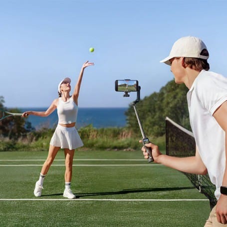 DJI Osmo Mobile 8P – Stabilisateur Smartphone 3 Axes avec ActiveTrack 8.0,Télécommande & FrameTap DJI Osmo Mobile 8P – Stabilisateur Smartphone 3 Axes avec ActiveTrack 8.0,Télécommande & FrameTap – Image 20