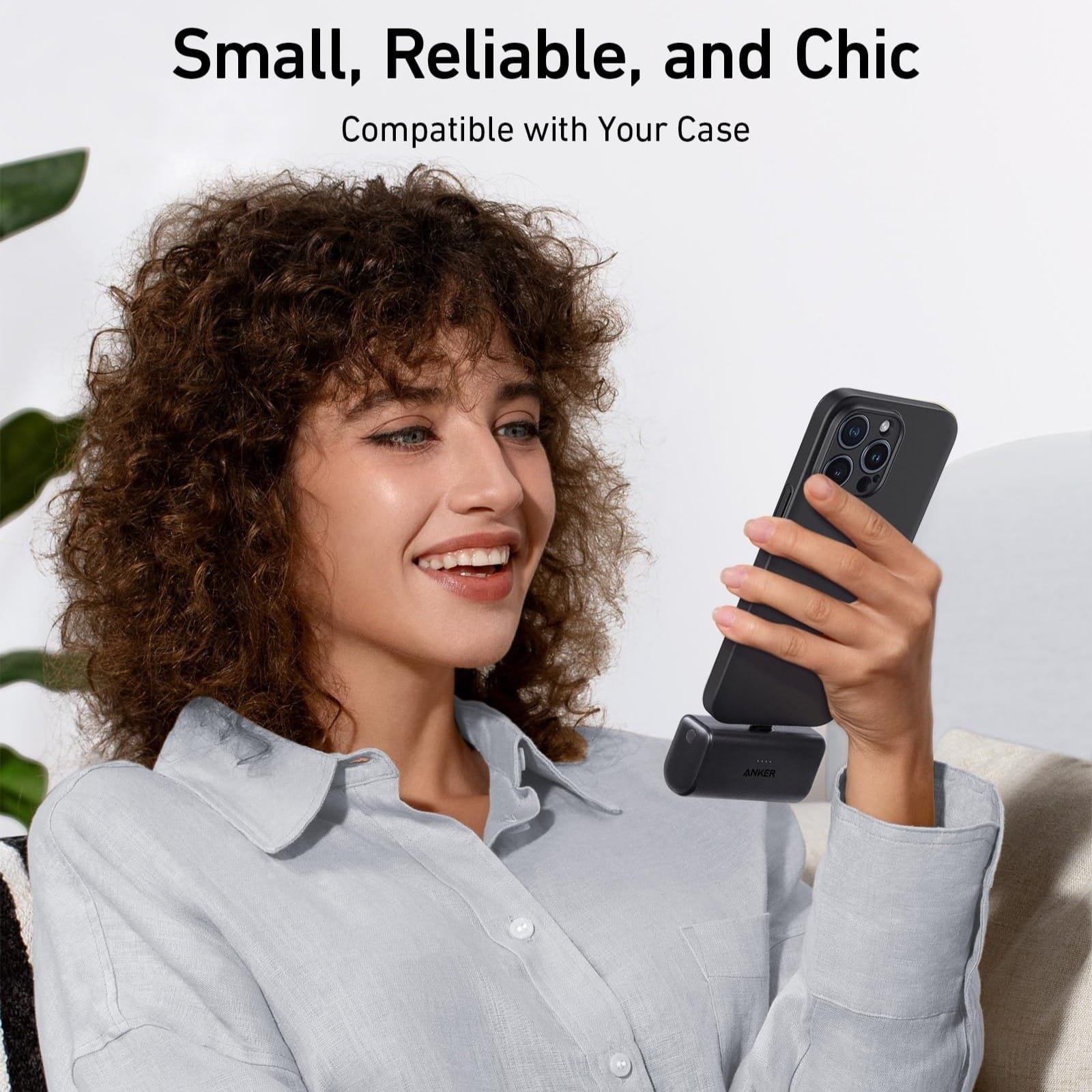 Anker Nano – Power Bank 5000mAh avec Connecteur USB-C Intégré et Charge Rapide 22,5W Anker Nano – Power Bank 5000mAh avec Connecteur USB-C Intégré et Charge Rapide 22,5W – Image 11