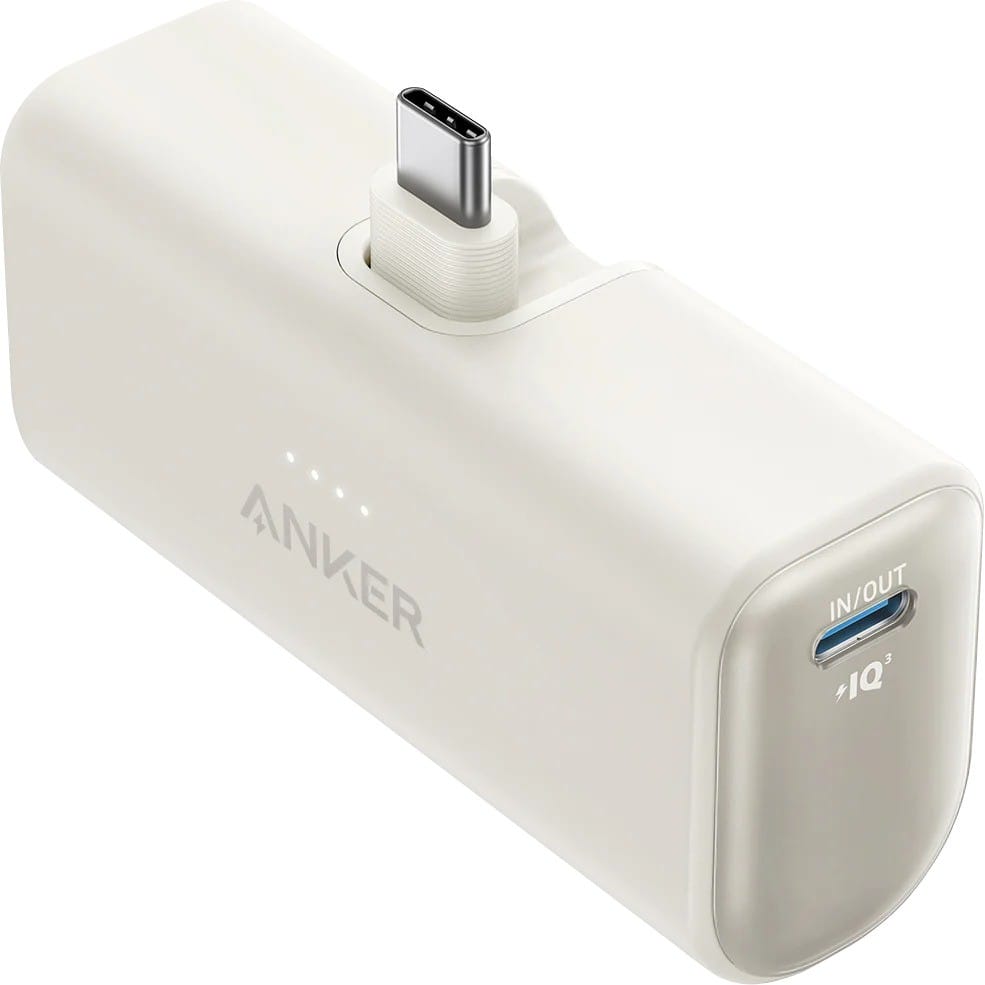 Anker Nano – Power Bank 5000mAh avec Connecteur USB-C Intégré et Charge Rapide 22,5W Anker Nano – Power Bank 5000mAh avec Connecteur USB-C Intégré et Charge Rapide 22,5W – Image 7
