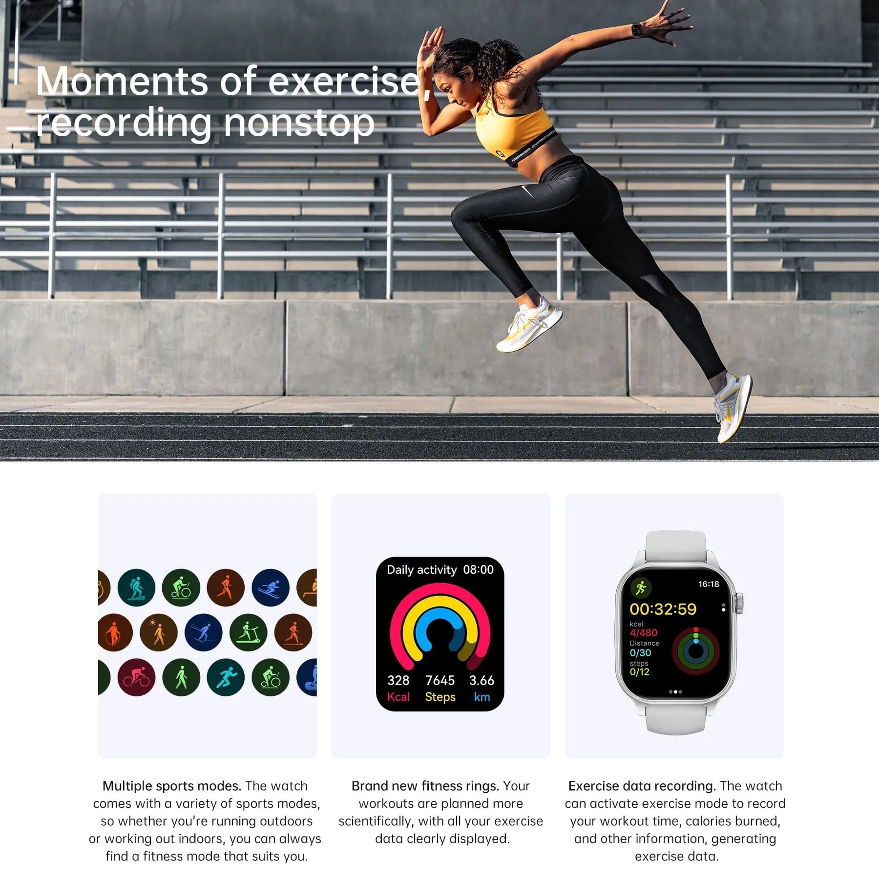 KALOBEE GW13 PRO – Smartwatch Écran AMOLED TFT 1,88" IP67 avec Appels Bluetooth KALOBEE GW13 PRO – Smartwatch Écran AMOLED TFT 1,88" IP67 avec Appels Bluetooth – Image 20