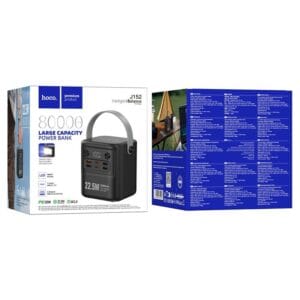 HOCO J152 – Power Bank 80000 mAh | Charge Rapide 22,5W & PD 20 W | 6 Sorties USB