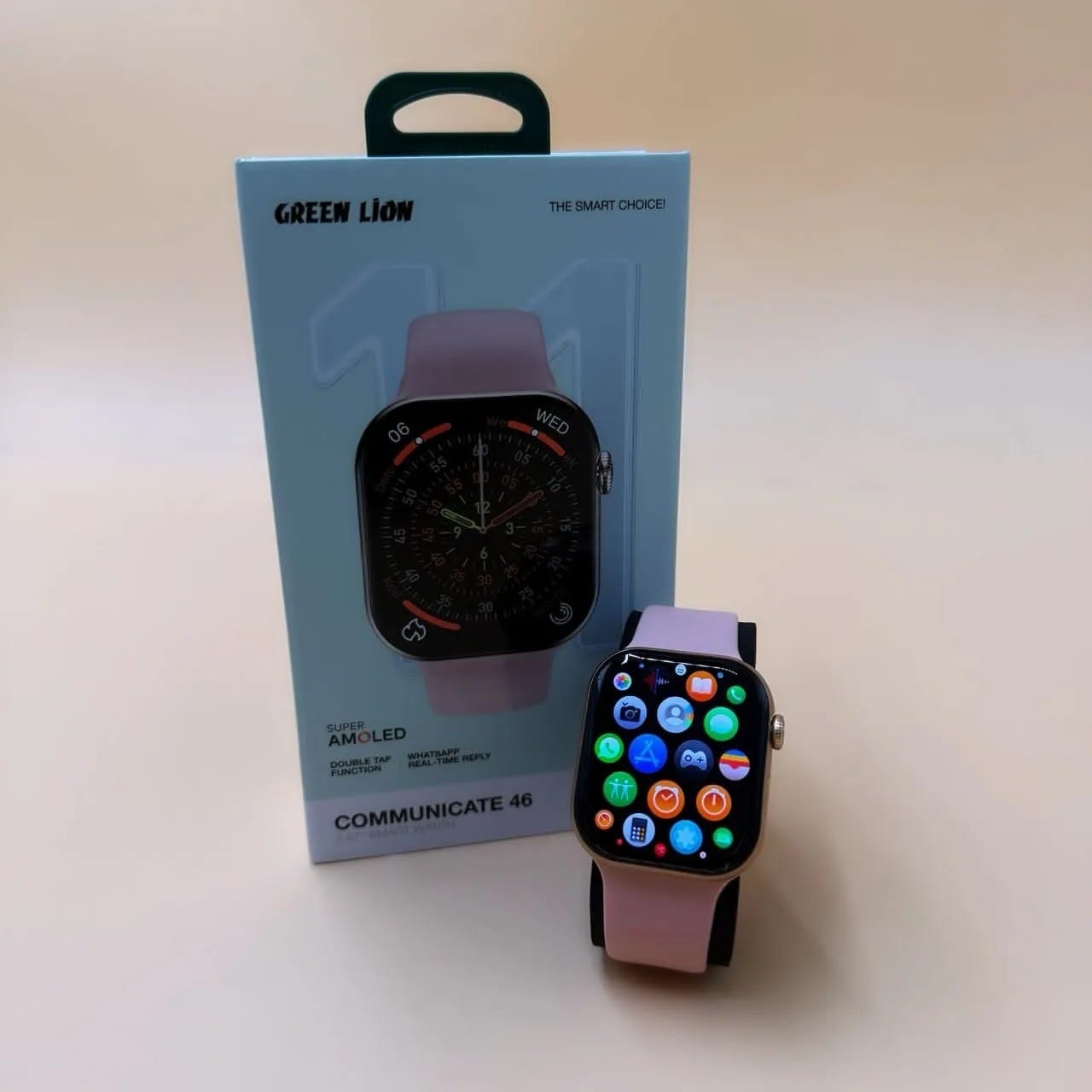 Green Lion Communicate 46 – Smart Watch Bluetooth 5.4 AMOLED 2.07’’ IP68 Green Lion Communicate 46 – Smart Watch Bluetooth 5.4 AMOLED 2.07’’ IP68 – Image 9