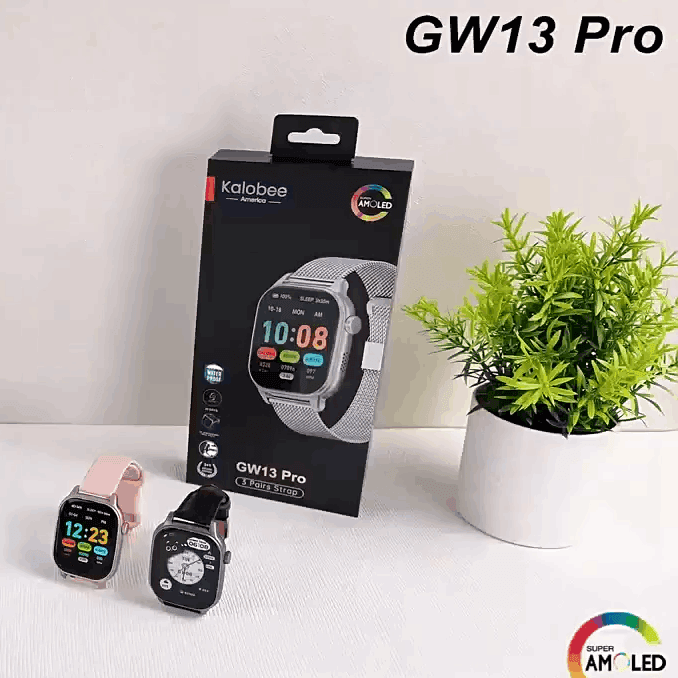 KALOBEE GW13 PRO – Smartwatch Écran AMOLED TFT 1,88" IP67 avec Appels Bluetooth KALOBEE GW13 PRO – Smartwatch Écran AMOLED TFT 1,88" IP67 avec Appels Bluetooth – Image 7