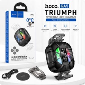 Hoco GA5 Triumph – Refroidisseur Magnétique à Semi-conducteur pour Smartphone
