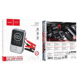 Hoco QS7 Source – Power Bank 10000 mAh avec Démarreur de Voiture 12V et Lampe Torche