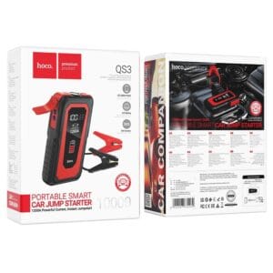 Hoco QS3 Victory – PowerBank 10000 mAh avec Démarreur de Batterie 1200A et Lampe LED