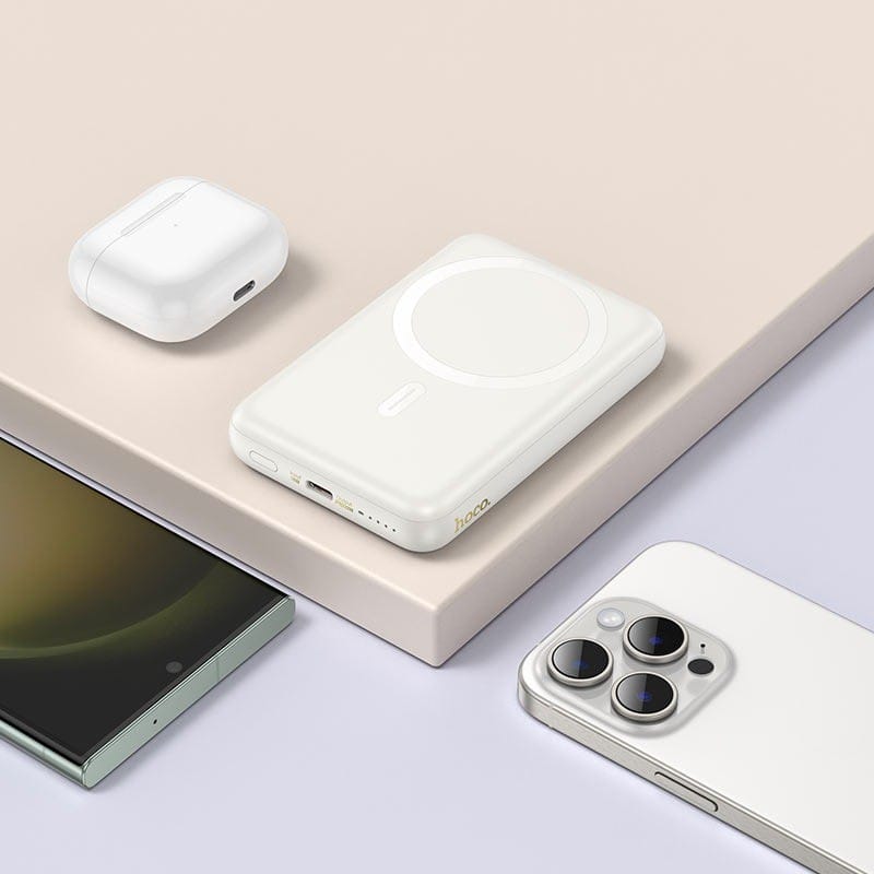 HOCO J141 – Power Bank Magnétique 10000 mAh | Charge Rapide 20W | MagSafe 15W HOCO J141 – Power Bank Magnétique 10000 mAh | Charge Rapide 20W | MagSafe 15W – Image 6