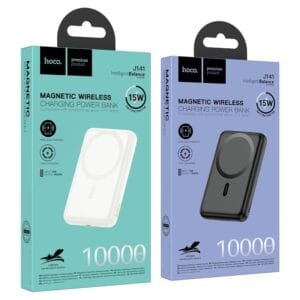 HOCO J141 – Power Bank Magnétique 10000 mAh | Charge Rapide 20W | MagSafe 15W