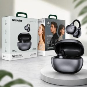 Green Lion Salvador – Écouteurs Bluetooth 6.0 Design Open-Ear