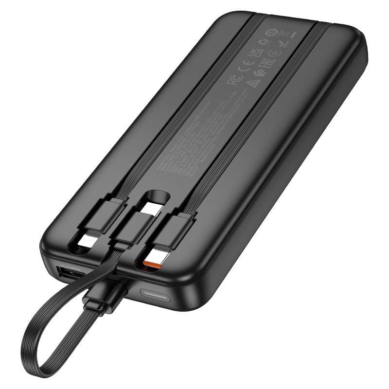 HOCO J132 Sabio – Power Bank 10000mAh Charge Rapide 22,5W | PD20W | Cables Intégrés HOCO J132 Sabio – Power Bank 10000mAh Charge Rapide 22,5W | PD20W | Cables Intégrés – Image 4