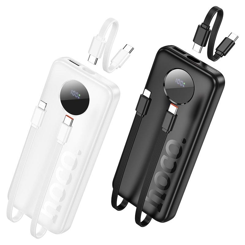 HOCO J132 Sabio – Power Bank 10000mAh Charge Rapide 22,5W | PD20W | Cables Intégrés HOCO J132 Sabio – Power Bank 10000mAh Charge Rapide 22,5W | PD20W | Cables Intégrés – Image 2