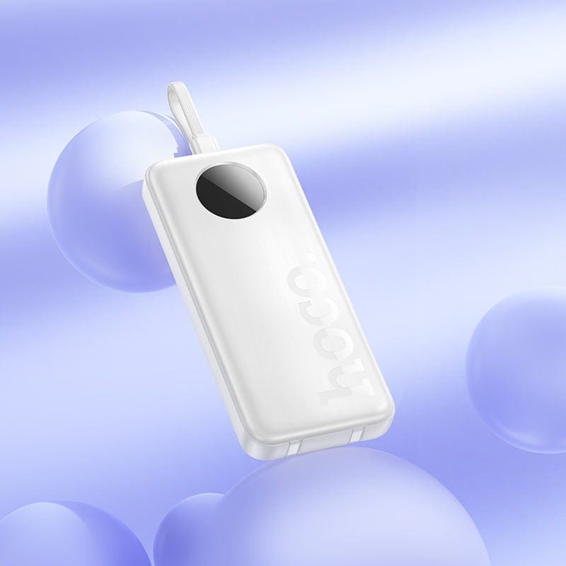 HOCO J132 Sabio – Power Bank 10000mAh Charge Rapide 22,5W | PD20W | Cables Intégrés HOCO J132 Sabio – Power Bank 10000mAh Charge Rapide 22,5W | PD20W | Cables Intégrés – Image 8