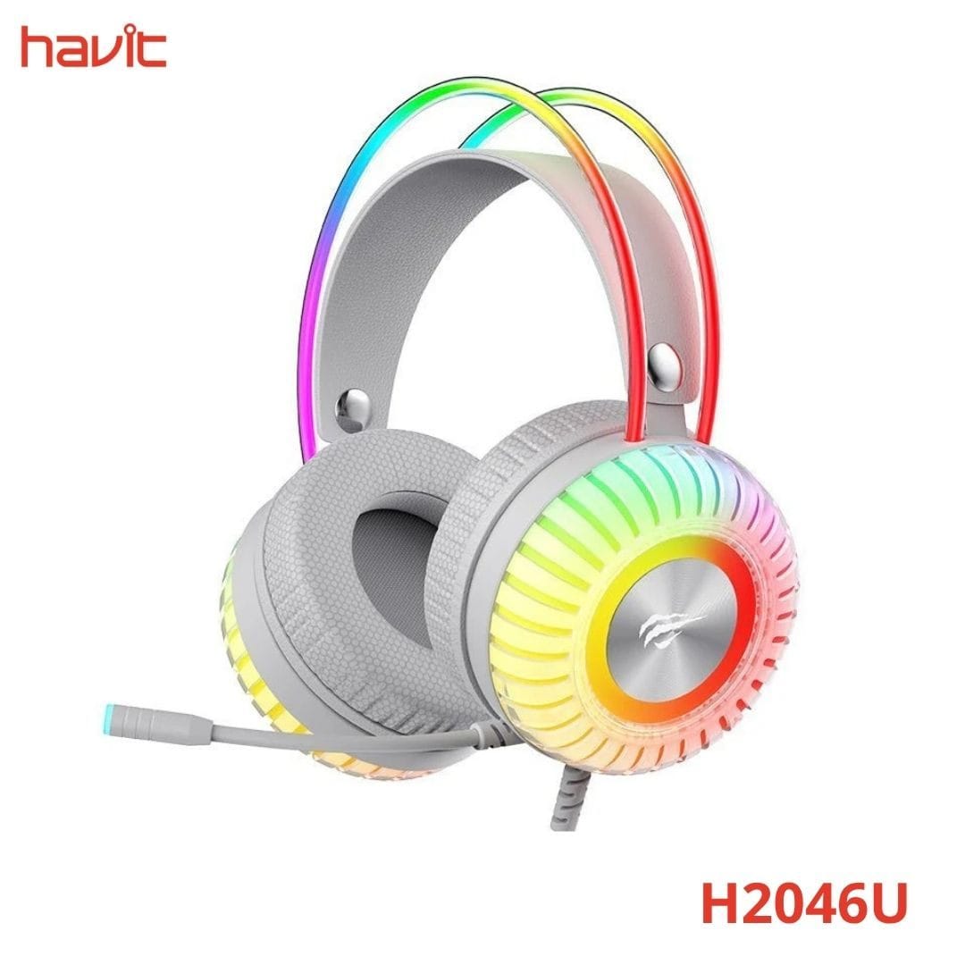 HAVIT H2046U RGB 7.1 – Casque Gaming USB 50mm avec Surround & Microphone HAVIT H2046U RGB 7.1 – Casque Gaming USB 50mm avec Surround & Microphone – Image 9