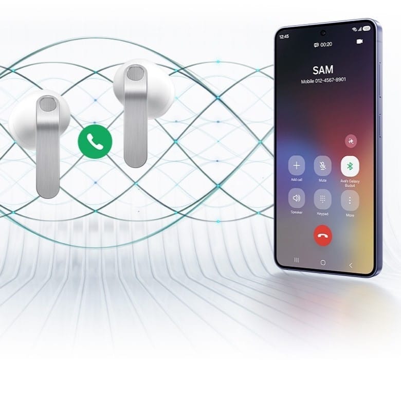 Samsung Galaxy Buds4 – Écouteurs Bluetooth 6.1 avec ANC Adaptatif & Galaxy AI Samsung Galaxy Buds4 – Écouteurs Bluetooth 6.1 avec ANC Adaptatif & Galaxy AI – Image 28