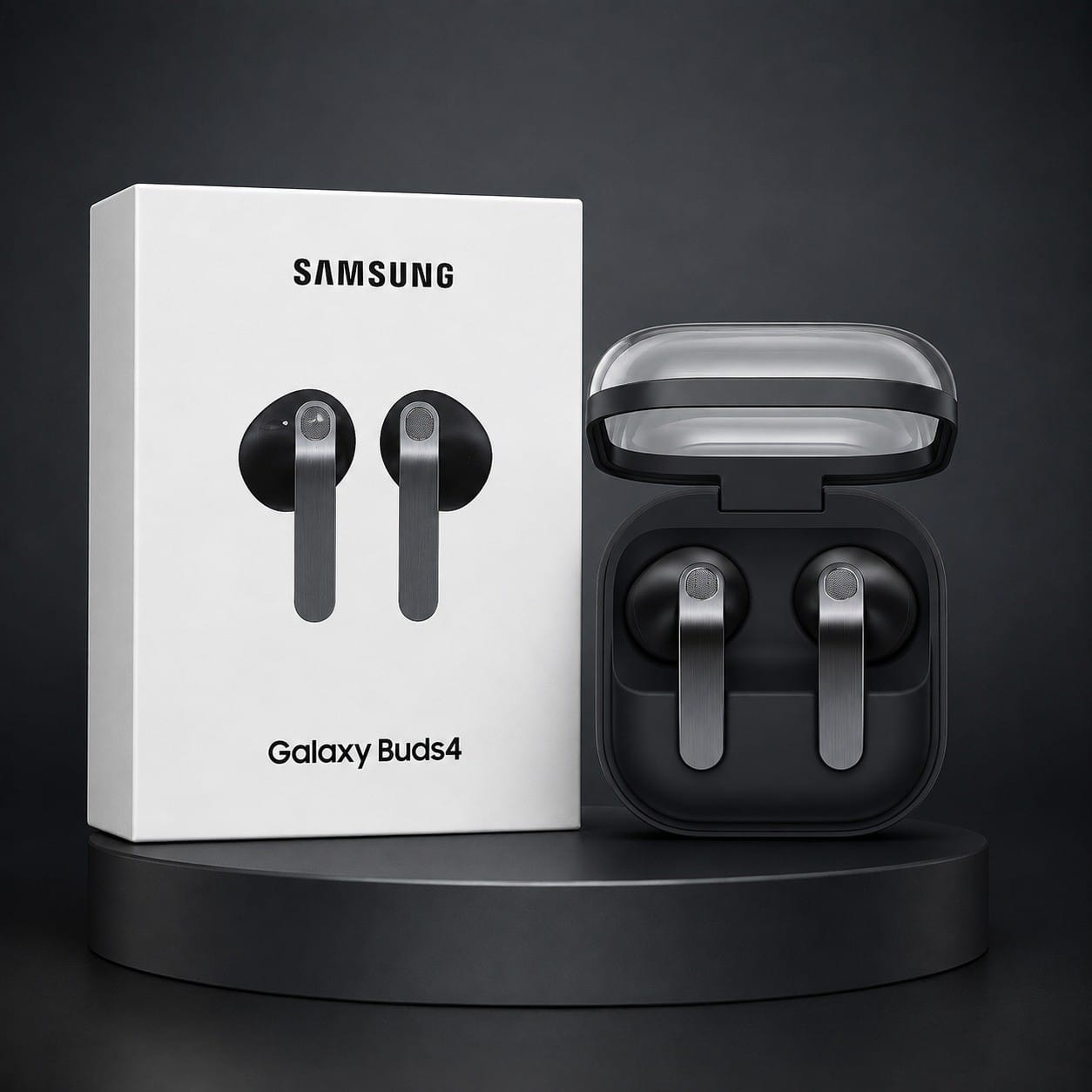 Samsung Galaxy Buds4 – Écouteurs Bluetooth 6.1 avec ANC Adaptatif & Galaxy AI Samsung Galaxy Buds4 – Écouteurs Bluetooth 6.1 avec ANC Adaptatif & Galaxy AI