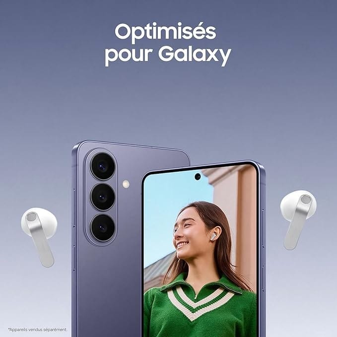 Samsung Galaxy Buds4 – Écouteurs Bluetooth 6.1 avec ANC Adaptatif & Galaxy AI Samsung Galaxy Buds4 – Écouteurs Bluetooth 6.1 avec ANC Adaptatif & Galaxy AI – Image 29