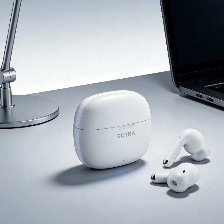 ECTRA Echo By kieslect – Écouteurs Bluetooth 6.0 avec Double Micro ENC ECTRA Echo By kieslect – Écouteurs Bluetooth 6.0 avec Double Micro ENC – Image 8
