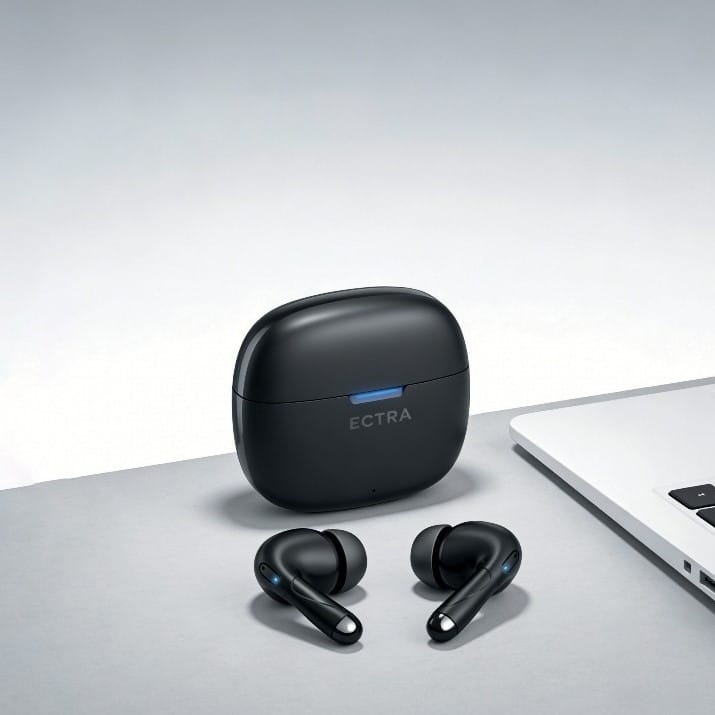 ECTRA Echo By kieslect – Écouteurs Bluetooth 6.0 avec Double Micro ENC ECTRA Echo By kieslect – Écouteurs Bluetooth 6.0 avec Double Micro ENC – Image 7