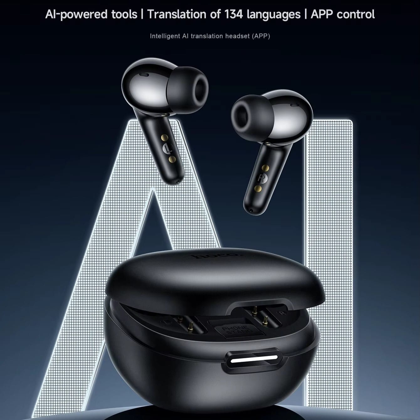 Hoco EQ100 AI – Écouteurs Bluetooth 5.4 avec Traduction IA & 10h d'Autonomie Hoco EQ100 AI – Écouteurs Bluetooth 5.4 avec Traduction IA & 10h d'Autonomie – Image 20