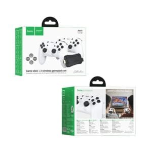 HOCO GA31 - Kit Console de Jeux Rétro HDMI avec 2 Manettes Sans Fil