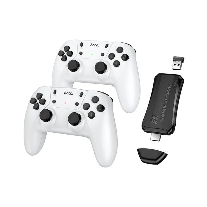 HOCO GA31 - Kit Console de Jeux Rétro HDMI avec 2 Manettes Sans Fil HOCO GA31 - Kit Console de Jeux Rétro HDMI avec 2 Manettes Sans Fil – Image 4
