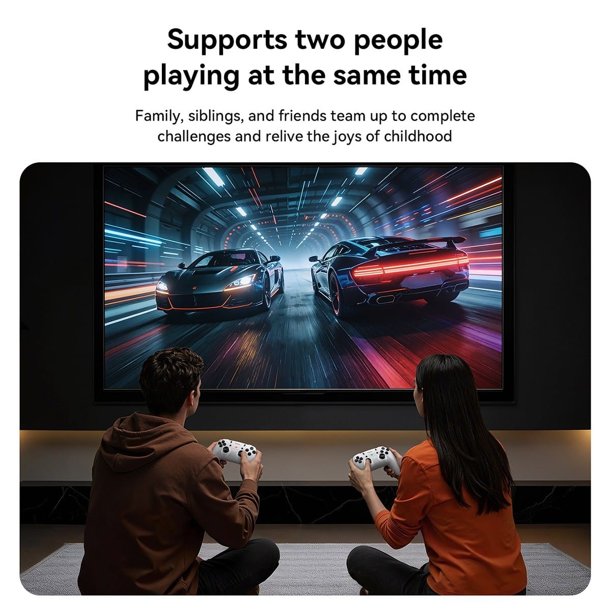 HOCO GA31 - Kit Console de Jeux Rétro HDMI avec 2 Manettes Sans Fil HOCO GA31 - Kit Console de Jeux Rétro HDMI avec 2 Manettes Sans Fil – Image 11