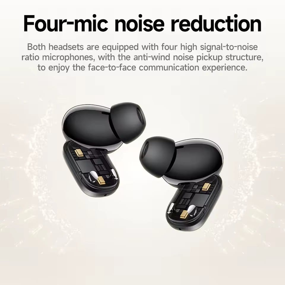 HOCO EQ20 Rhyme – Écouteurs Bluetooth 5.4 | ANC & 4 Micros ENC | Affichage LED HOCO EQ20 Rhyme – Écouteurs Bluetooth 5.4 | ANC & 4 Micros ENC | Affichage LED – Image 9