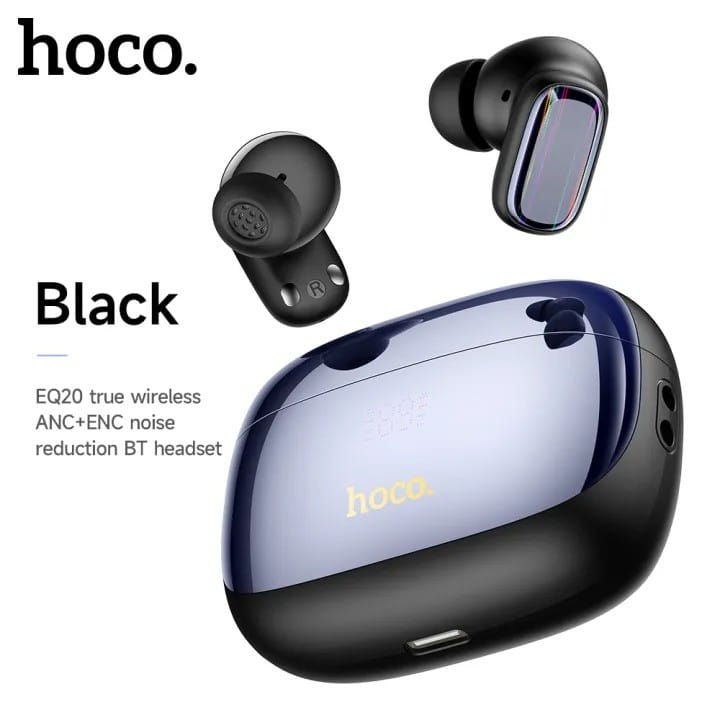HOCO EQ20 Rhyme – Écouteurs Bluetooth 5.4 | ANC & 4 Micros ENC | Affichage LED HOCO EQ20 Rhyme – Écouteurs Bluetooth 5.4 | ANC & 4 Micros ENC | Affichage LED – Image 13