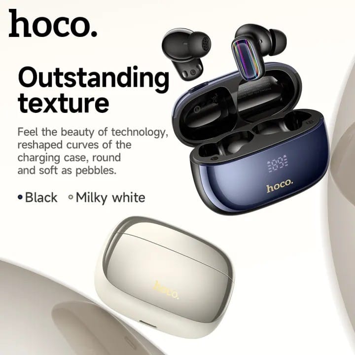 HOCO EQ20 Rhyme – Écouteurs Bluetooth 5.4 | ANC & 4 Micros ENC | Affichage LED HOCO EQ20 Rhyme – Écouteurs Bluetooth 5.4 | ANC & 4 Micros ENC | Affichage LED – Image 14
